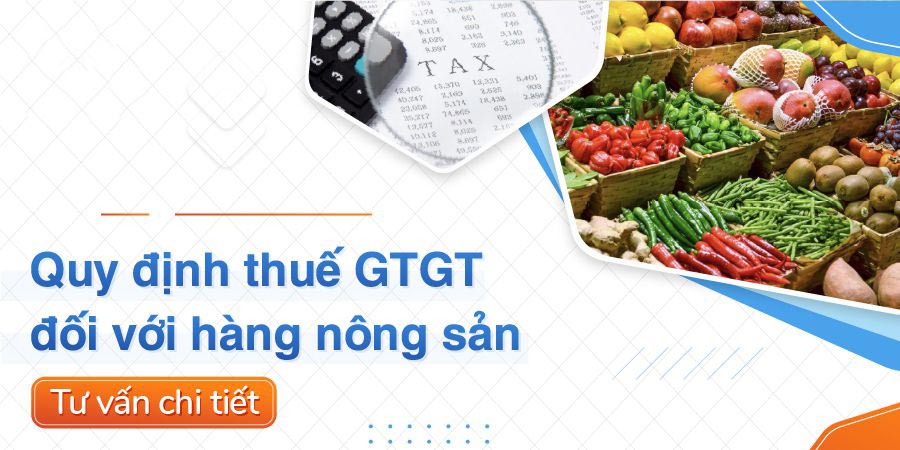 Thuế suất GTGT hàng nông sản, thủy sản, trồng trọt chăn nuôi