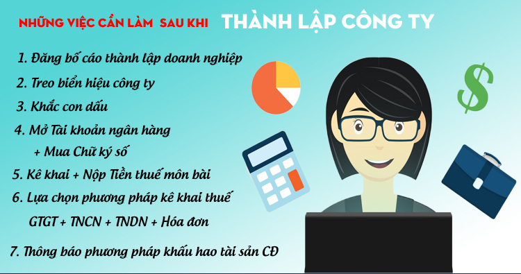 Thủ tục cần hoàn tất trước khi nộp hồ sơ khai thuế ban đầu