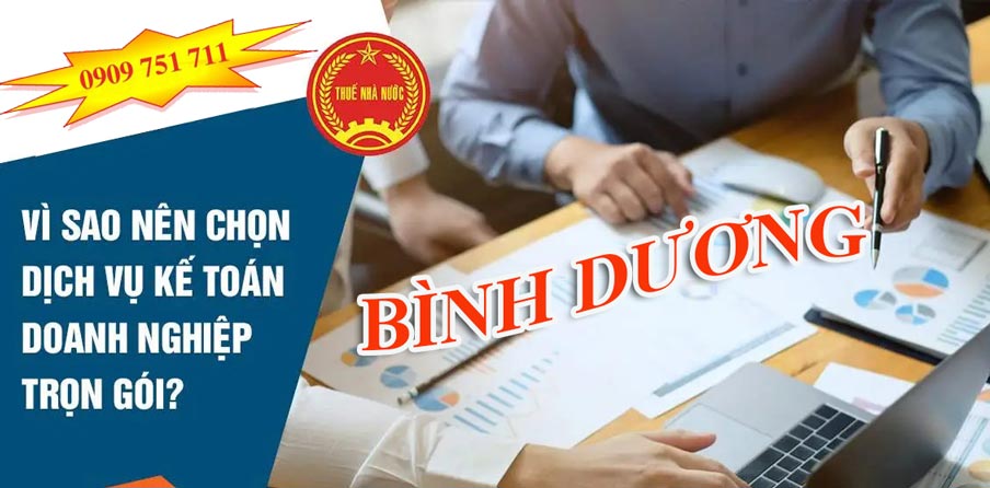 Dịch vụ kế toán tại Bình Dương uy tín, chuyên nghiệp