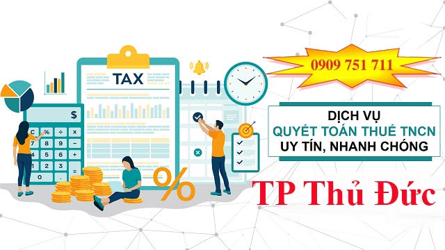 Dịch vụ quyết toán thuế thu nhập cá nhân tại TP Thủ Đức