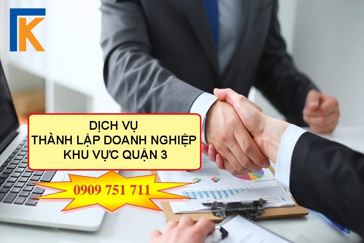 Dịch vụ thành lập doanh nghiệp khu vực quận 3