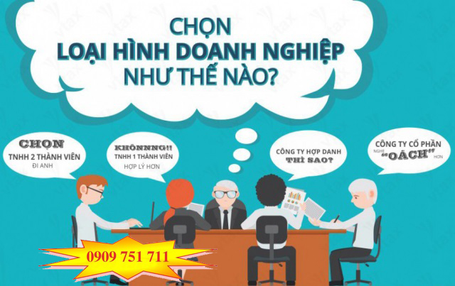 Lựa chọn loại hình doanh nghiệp để đăng ký thành lập doanh nghiệp