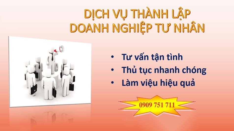 dịch vụ thành lập doanh nghiệp tư nhân tại Bình Dương