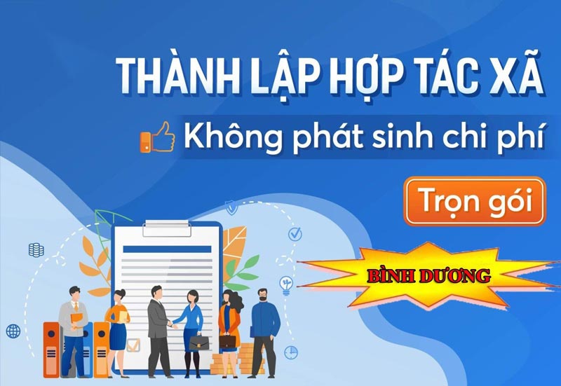 Thành lập hợp tác xã tại Bình Dương trọn gói