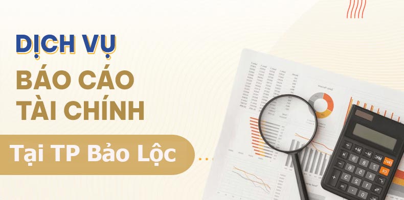 Dịch vụ báo cáo tài chính 2023 tại Tp Bảo Lộc giá rẻ