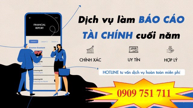 Dịch vụ làm báo cáo tài chính cuối năm tại Tiền Giang