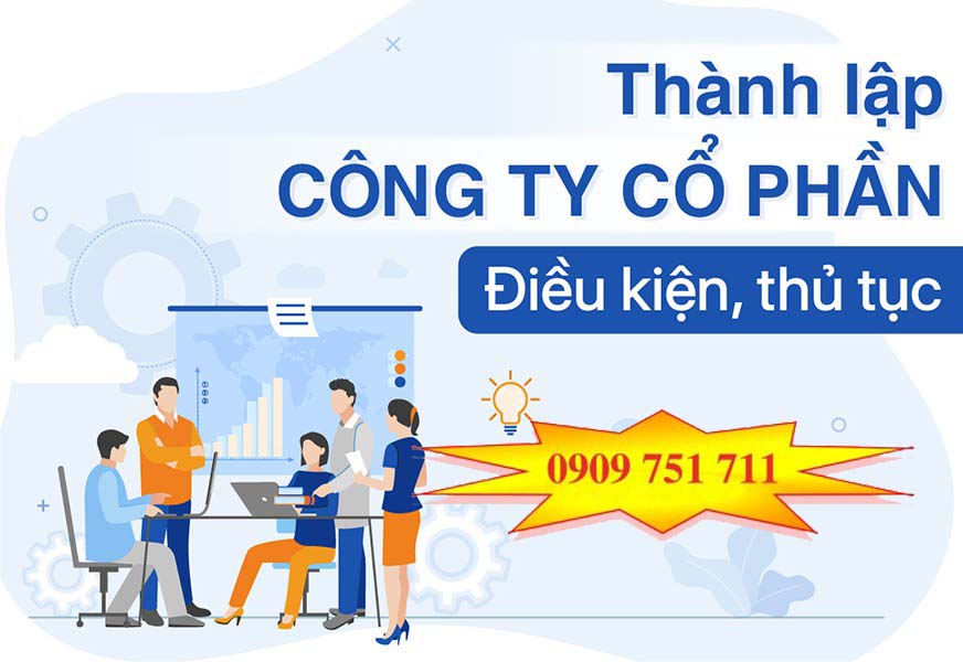 Dịch vụ thành lập công ty cổ phần tại TPHCM trọn gói