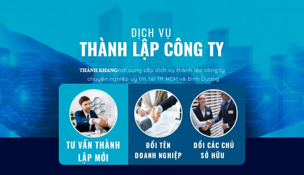 Dịch vụ thành lập doanh nghiệp tại TPHCM chuyên nghiệp