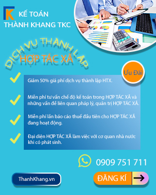 hướng dẫn làm kế toán hợp tác xã