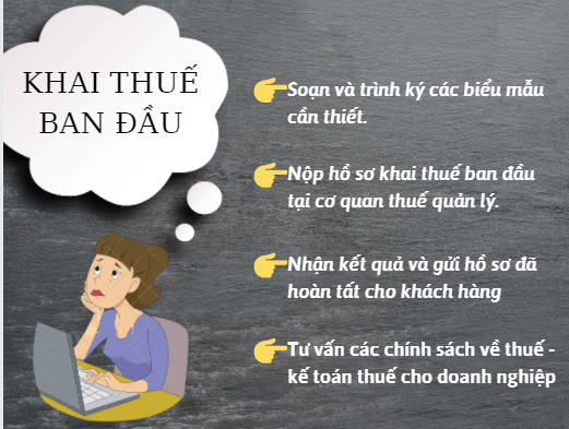 Quy định về khai thuế ban đầu