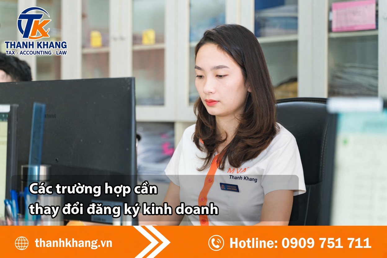 Dịch Vụ Thay Đổi Đăng Ký Kinh Doanh Trọn Gói UY TÍN Số #1